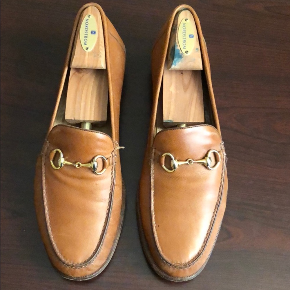 Tan/Light Brown Moreschi Leather Shoes